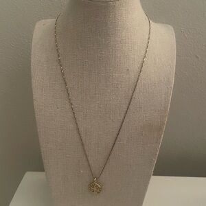 Gold Tree Pendant Necklace